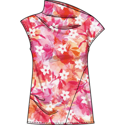 Simplicity Sewing Pattern S3233 Misses Draped Top in Three Lengths 3233 Image 3 From Patternsandplains.com