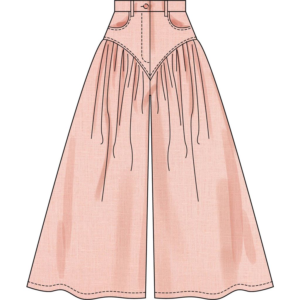 Simplicity Sewing Pattern S3236 Misses Wide and Balloon Leg Pants and Shorts 3236 Image 3 From Patternsandplains.com