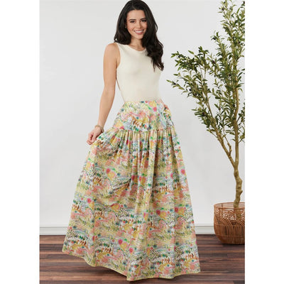 Simplicity Sewing Pattern S3237 Misses Skirt in Three Lengths 3237 Image 2 From Patternsandplains.com