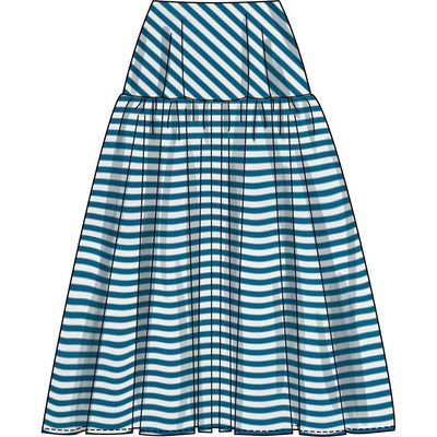 Simplicity Sewing Pattern S3237 Misses Skirt in Three Lengths 3237 Image 3 From Patternsandplains.com