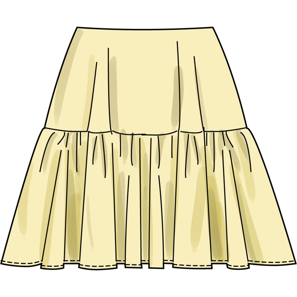 Simplicity Sewing Pattern S3237 Misses Skirt in Three Lengths 3237 Image 4 From Patternsandplains.com