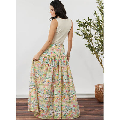 Simplicity Sewing Pattern S3237 Misses Skirt in Three Lengths 3237 Image 5 From Patternsandplains.com