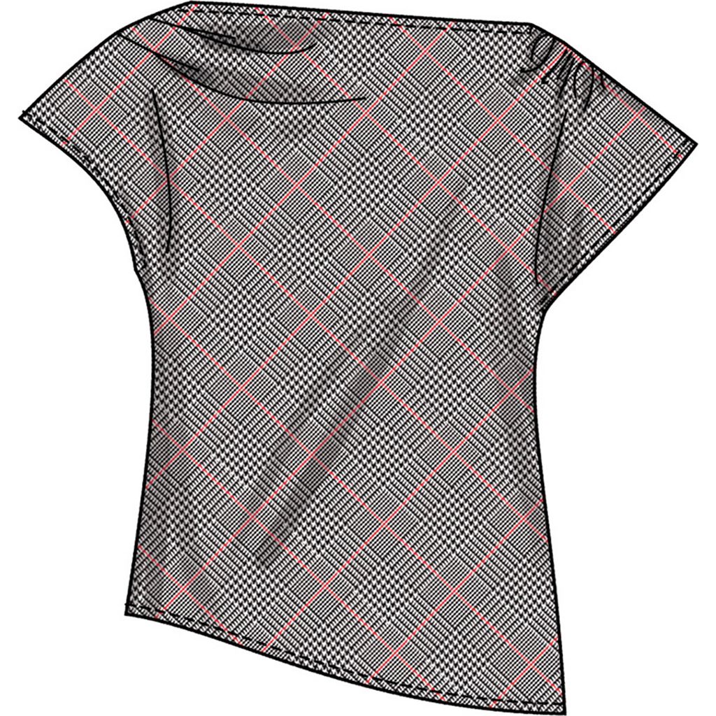 Simplicity Sewing Pattern S3239 Misses and Womens Draped Asymmetrical Top and Pull On Pants 3239 Image 3 From Patternsandplains.com