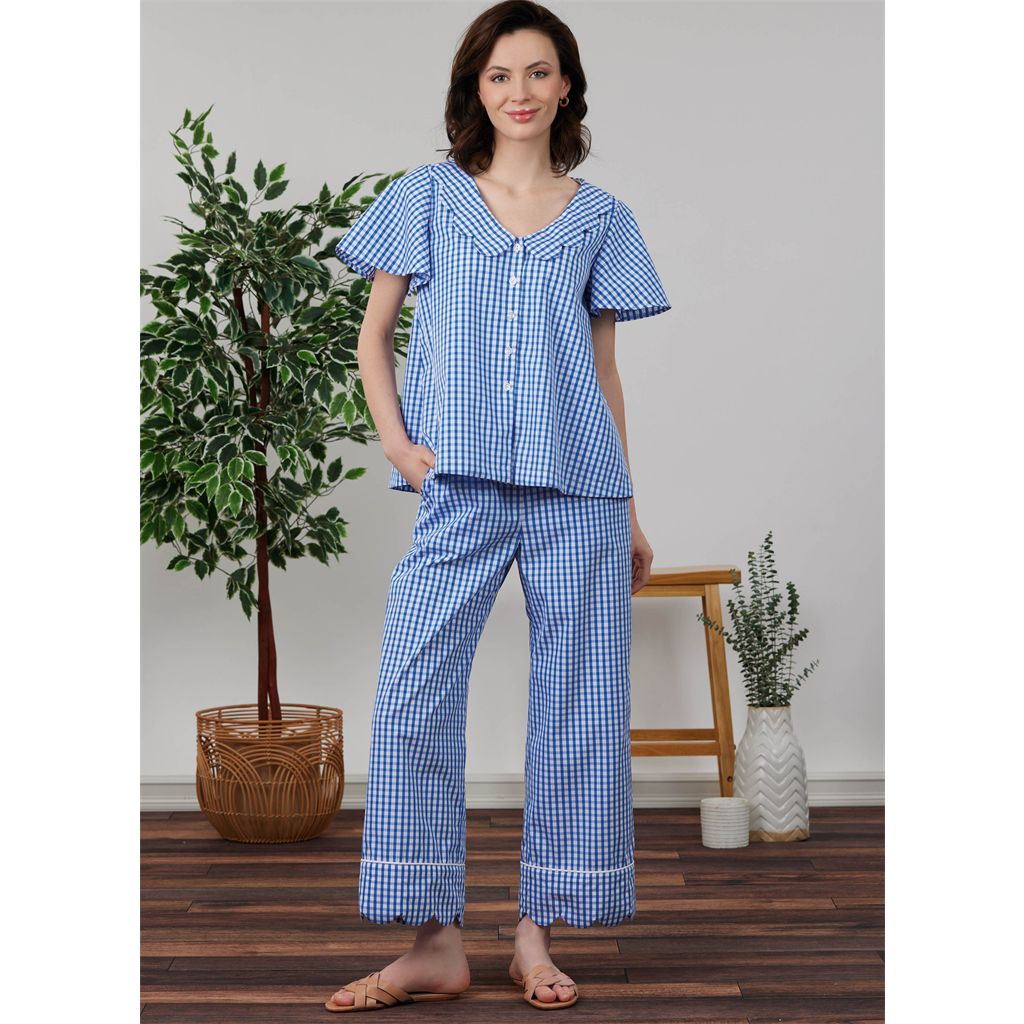 Simplicity Sewing Pattern S3240 Misses Sleep Set 3240 Image 5 From Patternsandplains.com