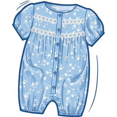 Simplicity Sewing Pattern S3242 Babies Rompers and Jumpsuits 3242 Image 2 From Patternsandplains.com