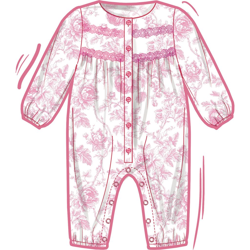 Simplicity Sewing Pattern S3242 Babies Rompers and Jumpsuits 3242 Image 4 From Patternsandplains.com