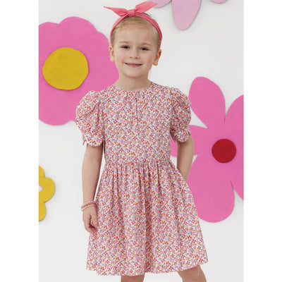 Simplicity Sewing Pattern S3244 Childrens Dresses Bolero and Headband in Three Sizes 3244 Image 2 From Patternsandplains.com