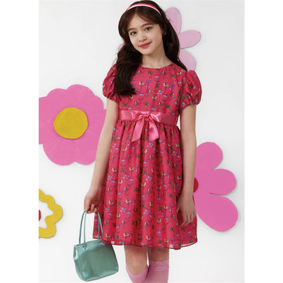 Simplicity Sewing Pattern S3245 Girls Dress with Sleeve Variations 3245 Image 2 From Patternsandplains.com
