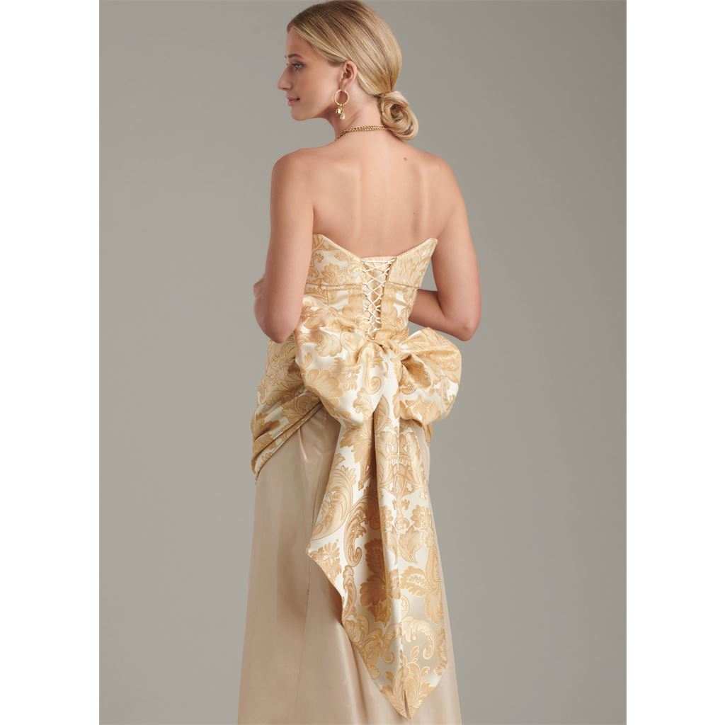 Simplicity Sewing Pattern S9880 Misses Corsets and Sash 9880 Image 10 From Patternsandplains.com