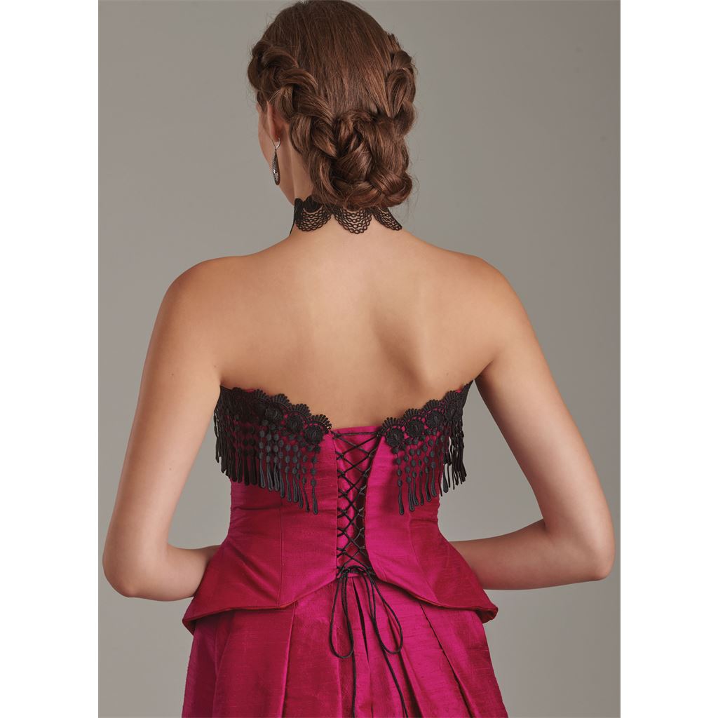 Simplicity Sewing Pattern S9880 Misses Corsets and Sash 9880 Image 11 From Patternsandplains.com