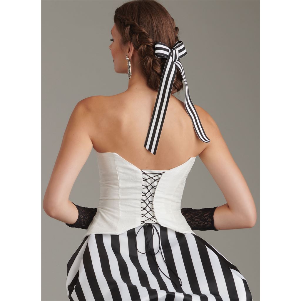 Simplicity Sewing Pattern S9880 Misses Corsets and Sash 9880 Image 12 From Patternsandplains.com