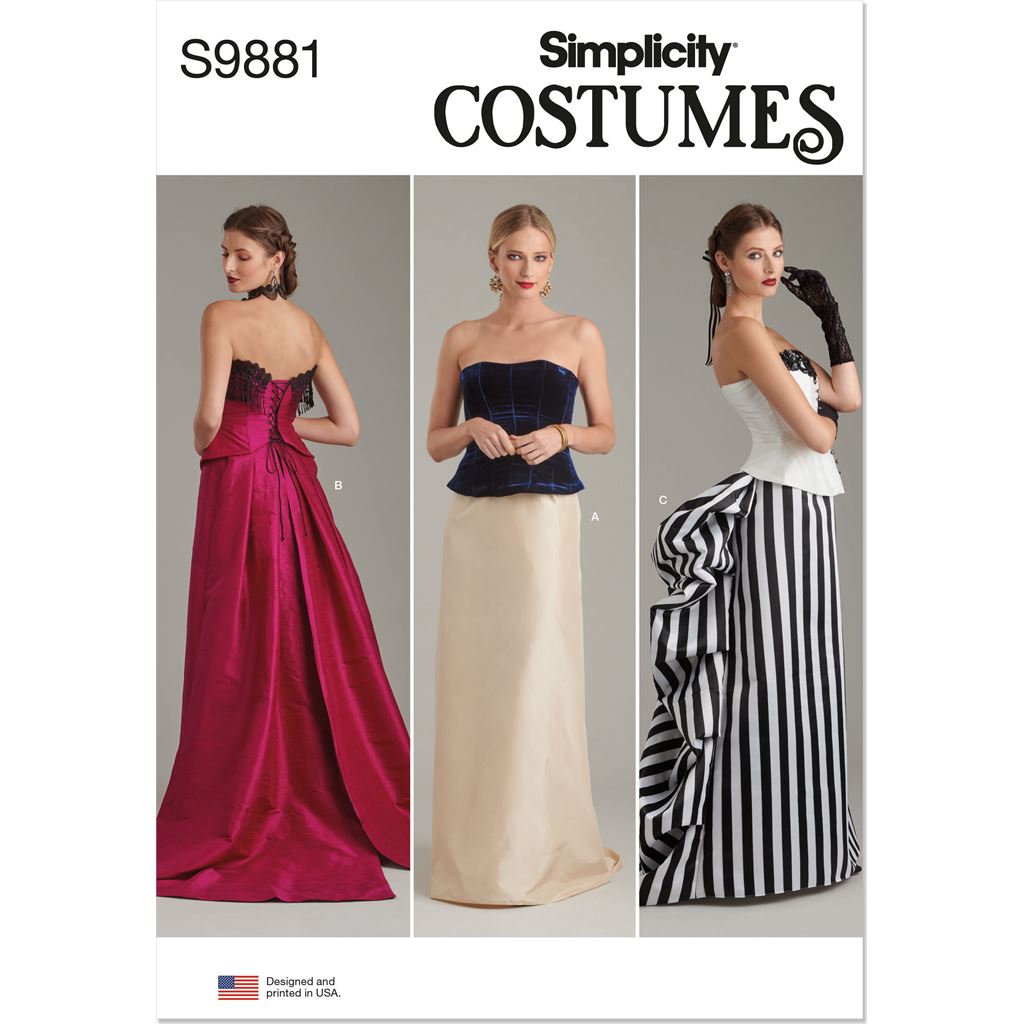 Simplicity Sewing Pattern S9881 Misses Skirts 9881 Image 1 From Patternsandplains.com