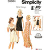 Simplicity Sewing Pattern S9884 Misses Dress in Two Lengths 9884 Image 1 From Patternsandplains.com
