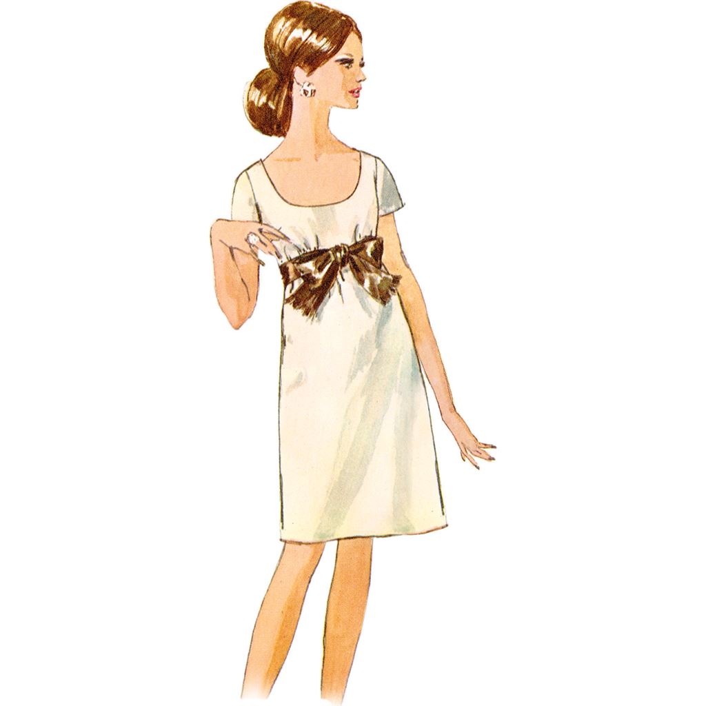 Simplicity Sewing Pattern S9884 Misses Dress in Two Lengths 9884 Image 4 From Patternsandplains.com