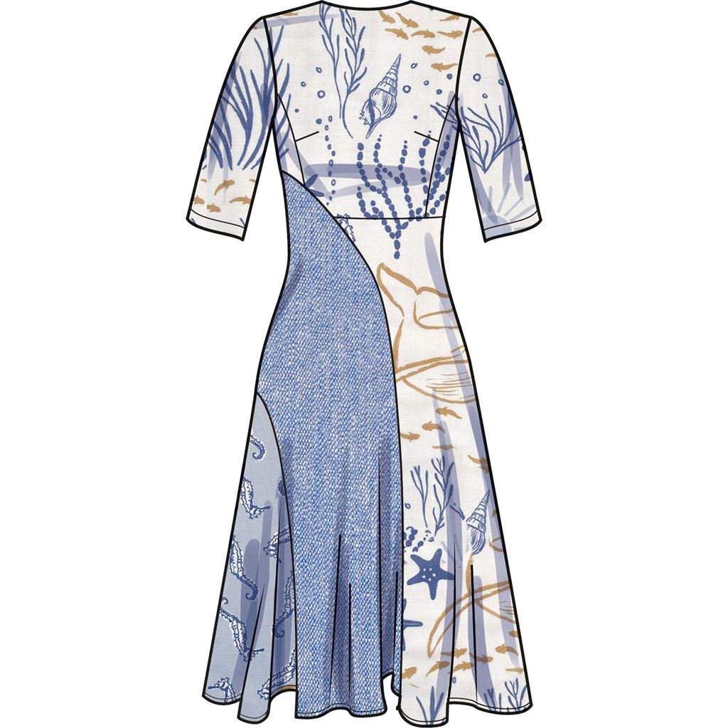 Simplicity Sewing Pattern S9886 Misses' Dress with Length Variations ...