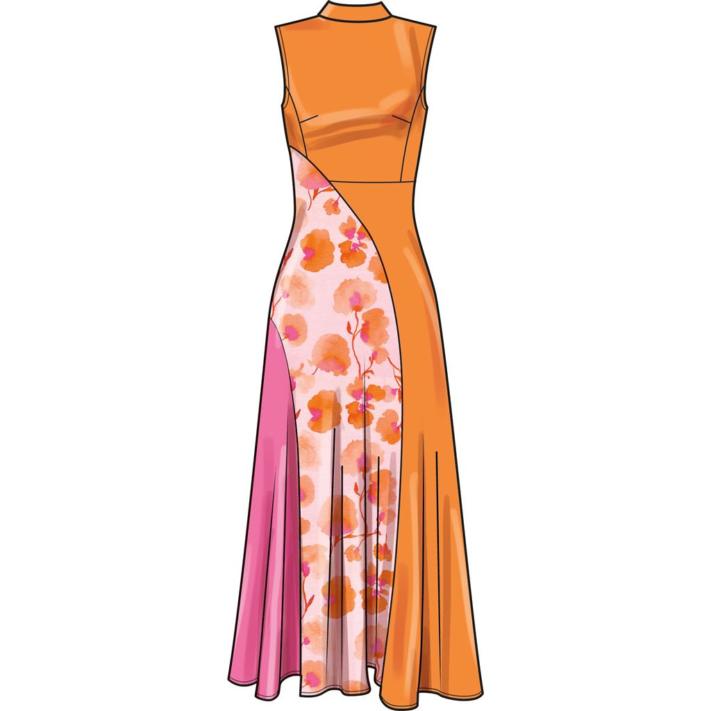 Simplicity Sewing Pattern S9887 Womens Dress with Length Variations 9887 Image 4 From Patternsandplains.com