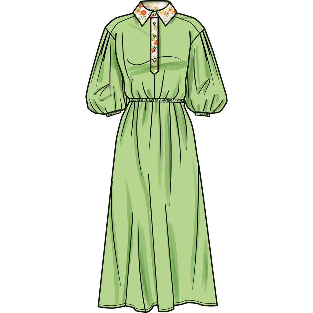 Simplicity Sewing Pattern S9888 Misses Dresses 9888 Image 5 From Patternsandplains.com