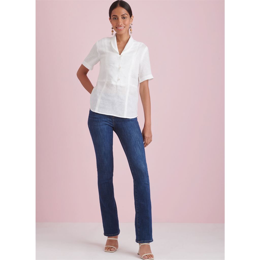 Simplicity Sewing Pattern S9889 Misses Tops 9889 Image 3 From Patternsandplains.com