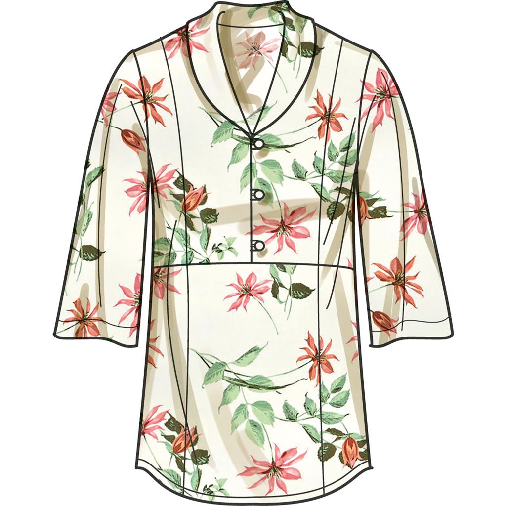 Simplicity Sewing Pattern S9889 Misses Tops 9889 Image 5 From Patternsandplains.com