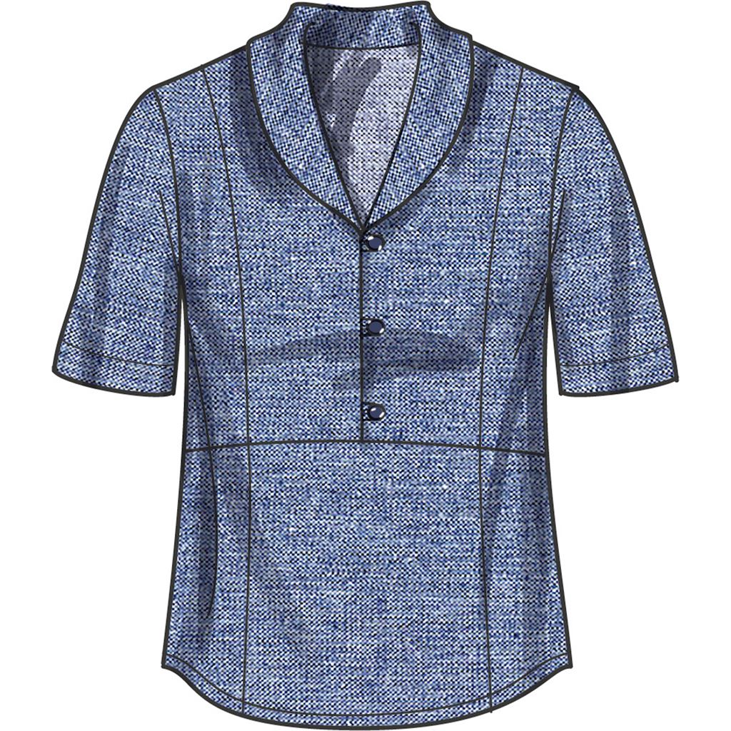 Simplicity Sewing Pattern S9890 Womens Tops 9890 Image 3 From Patternsandplains.com