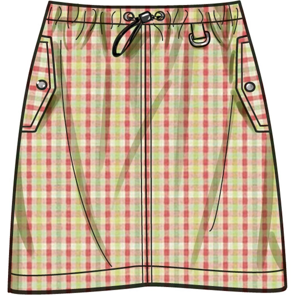 Simplicity Sewing Pattern S9891 Misses Skirt In Three Lengths 9891 Image 3 From Patternsandplains.com