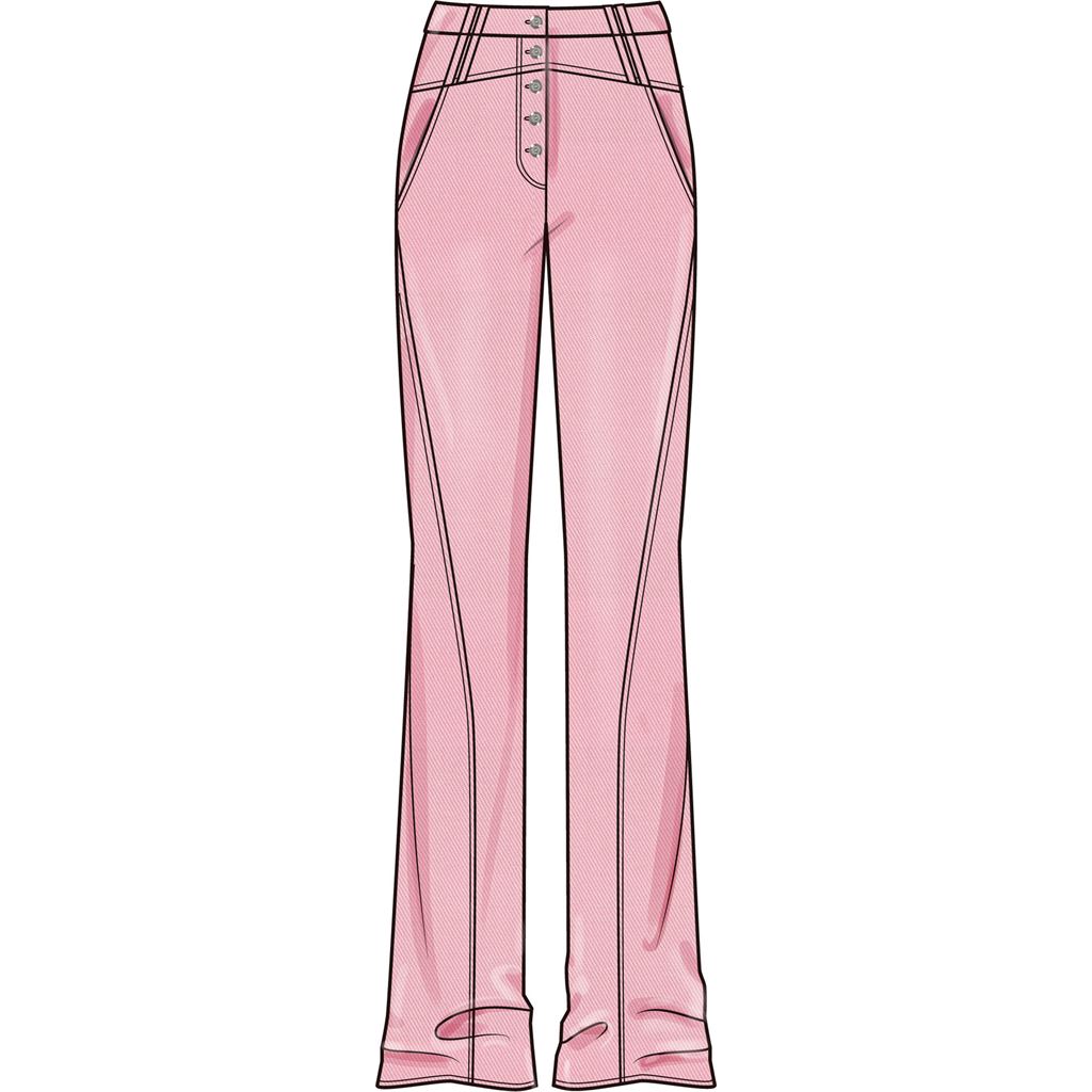 Simplicity Sewing Pattern S9892 Misses Jeans 9892 Image 3 From Patternsandplains.com