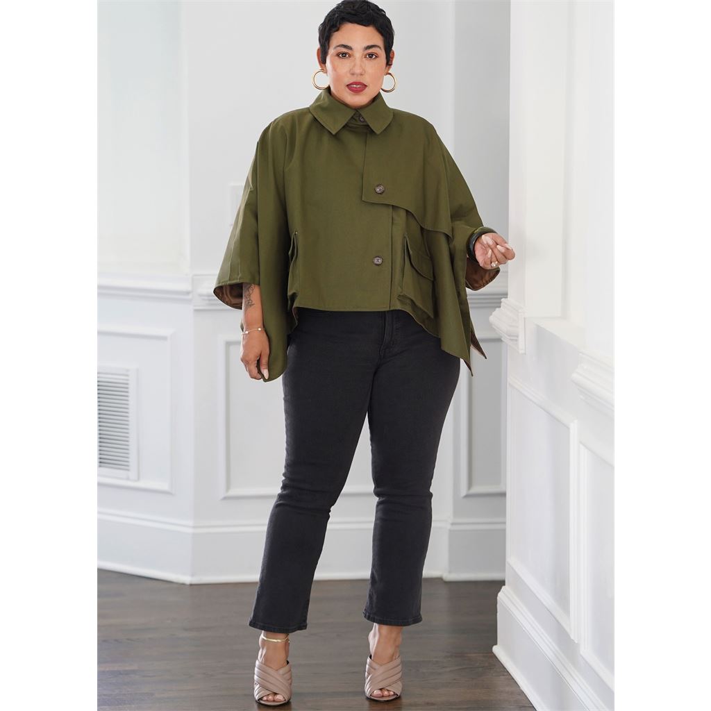 Simplicity Sewing Pattern S9893 Misses Cape By Mimi G Style 9893 Image 3 From Patternsandplains.com