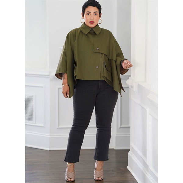 Simplicity Sewing Pattern S9893 Misses' Cape By Mimi G Style 9893 ...