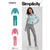 Simplicity Sewing Pattern S9895 Misses and Womens Jacket and Knit Leggings 9895 Image 1 From Patternsandplains.com
