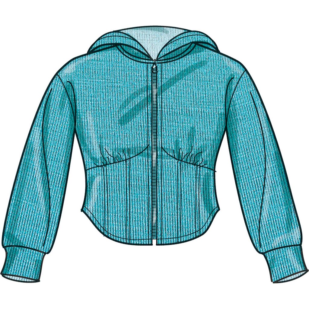 Simplicity Sewing Pattern S9895 Misses and Womens Jacket and Knit Leggings 9895 Image 3 From Patternsandplains.com