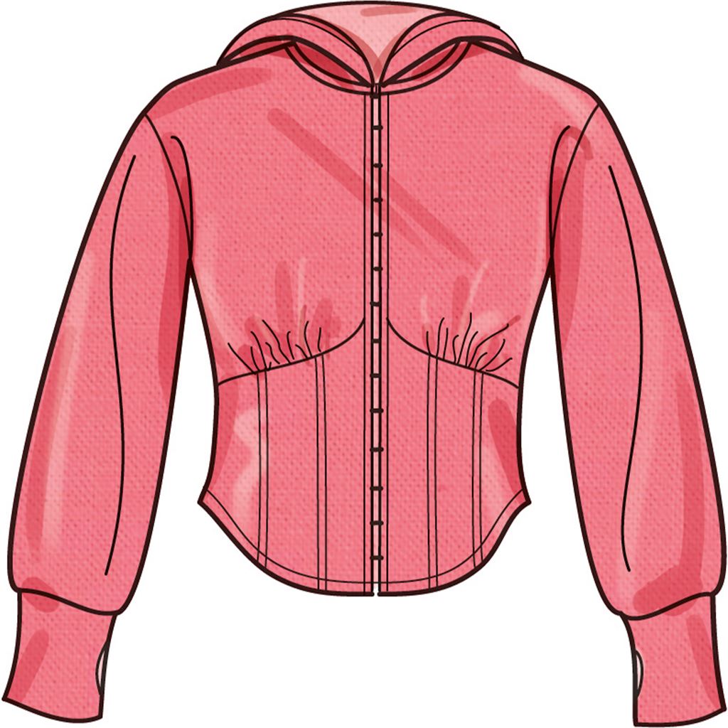 Simplicity Sewing Pattern S9895 Misses and Womens Jacket and Knit Leggings 9895 Image 4 From Patternsandplains.com