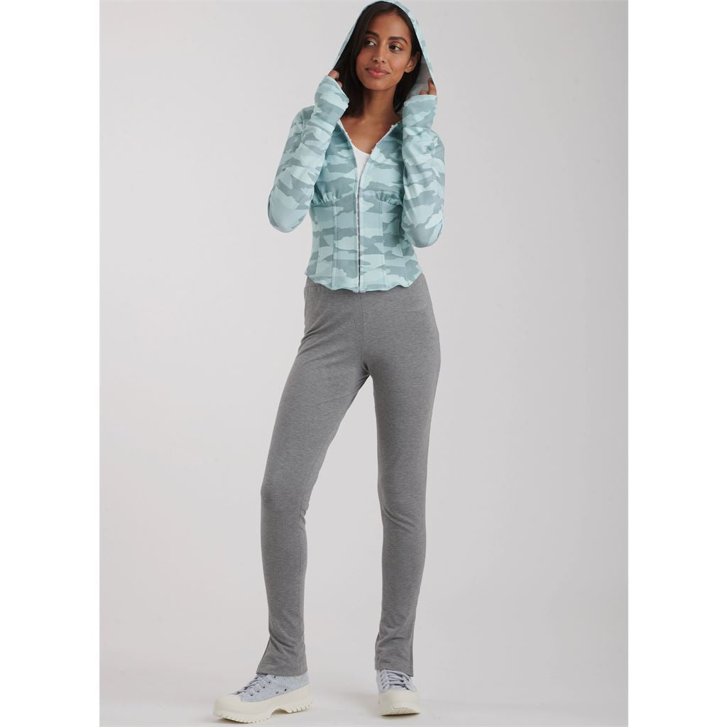 Simplicity Sewing Pattern S9895 Misses and Womens Jacket and Knit Leggings 9895 Image 7 From Patternsandplains.com