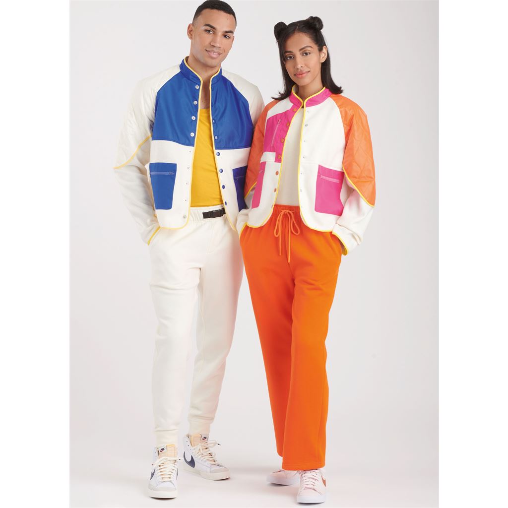 Simplicity Sewing Pattern S9896 Unisex Jacket In Two Lengths 9896 Image 5 From Patternsandplains.com