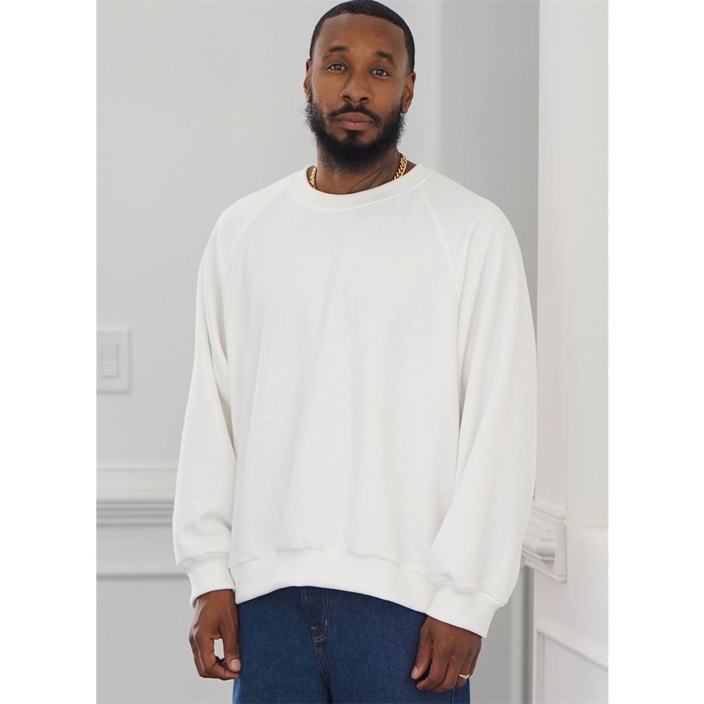 Simplicity Sewing Pattern S9897 Unisex Sweatshirt in Two Lengths By Norris Danta Ford 9897 Image 2 From Patternsandplains.com