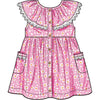Simplicity Sewing Pattern S9898 Babies Dress Panty and Headband 9898 Image 3 From Patternsandplains.com