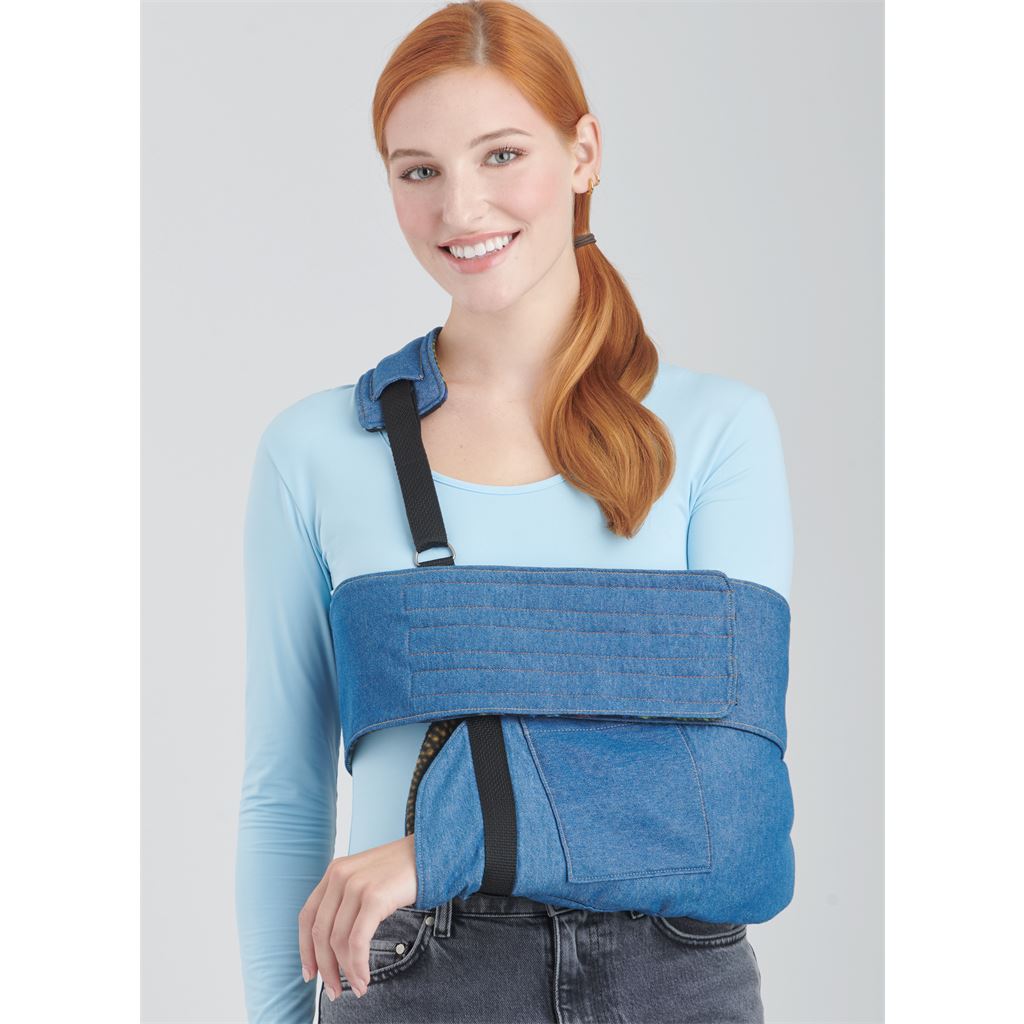 Simplicity Sewing Pattern S9902 Wrap Sleeves and Mitt in Two Sizes and Sling By Carla Reiss Design 9902 Image 2 From Patternsandplains.com