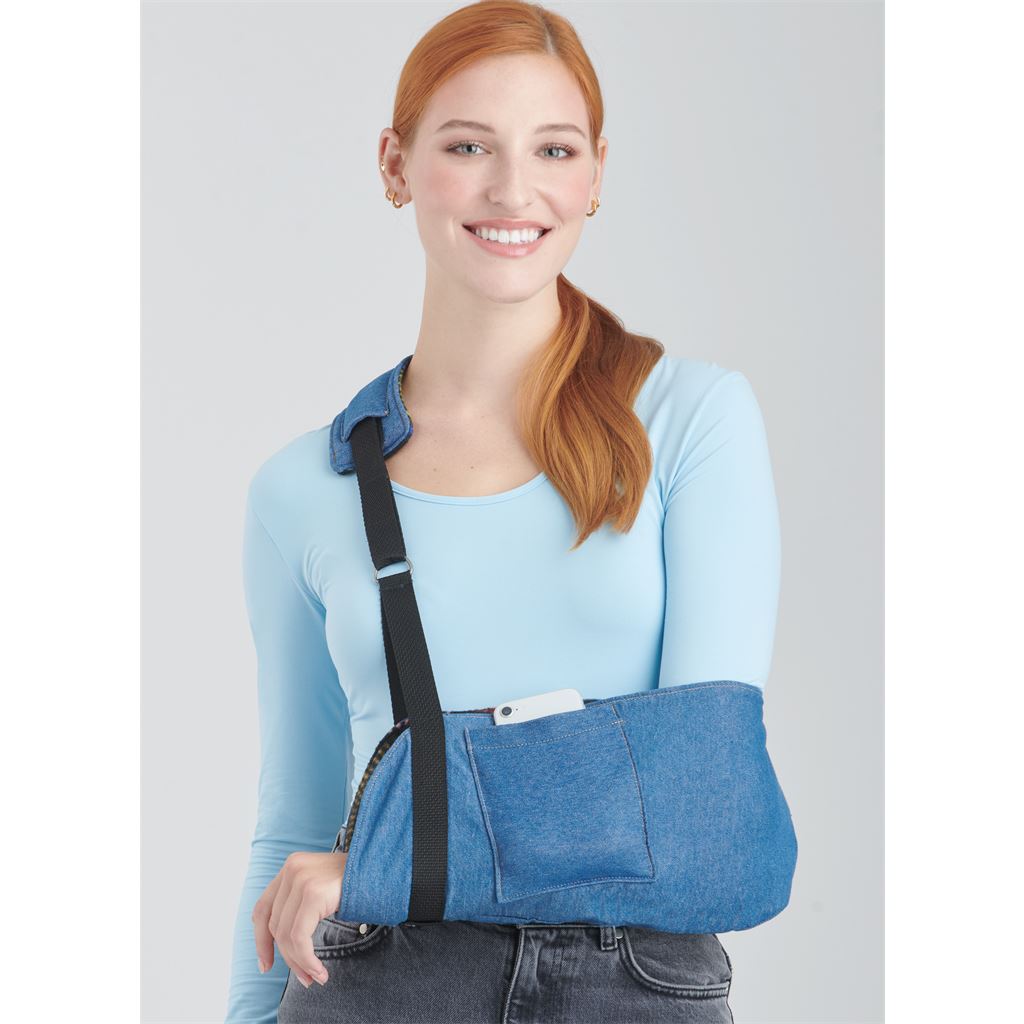 Simplicity Sewing Pattern S9902 Wrap Sleeves and Mitt in Two Sizes and Sling By Carla Reiss Design 9902 Image 5 From Patternsandplains.com