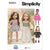 Simplicity Sewing Pattern S9904 18 Doll Clothes By Carla Reiss Design 9904 Image 1 From Patternsandplains.com