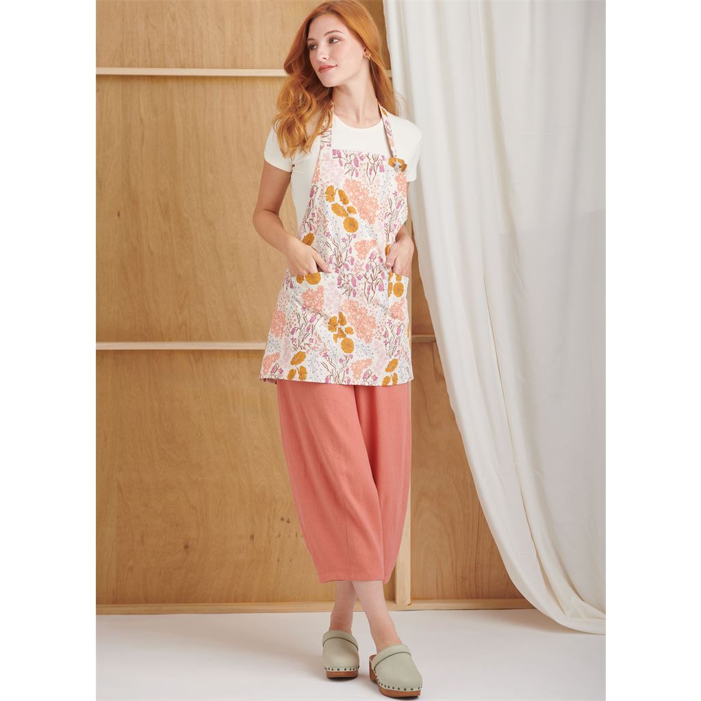 Simplicity Sewing Pattern S9907 Misses Aprons and Pants By Elaine Heigl Designs 9907 Image 8 From Patternsandplains.com