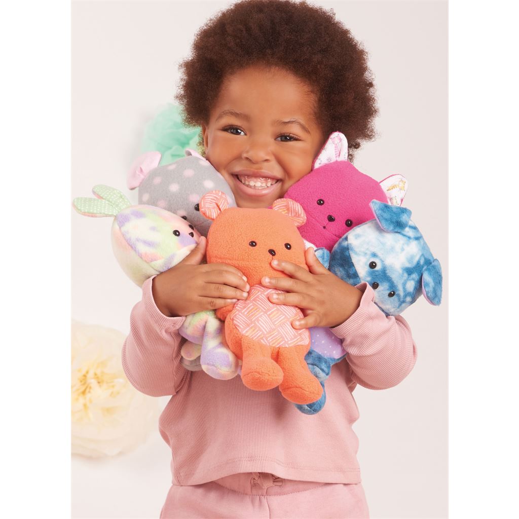 Simplicity Sewing Pattern S9909 Plush Animals By Carla Reiss Design 9909 Image 2 From Patternsandplains.com