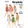 Simplicity Sewing Pattern S9914 Misses Beach Cover Up and Robe 9914 Image 1 From Patternsandplains.com