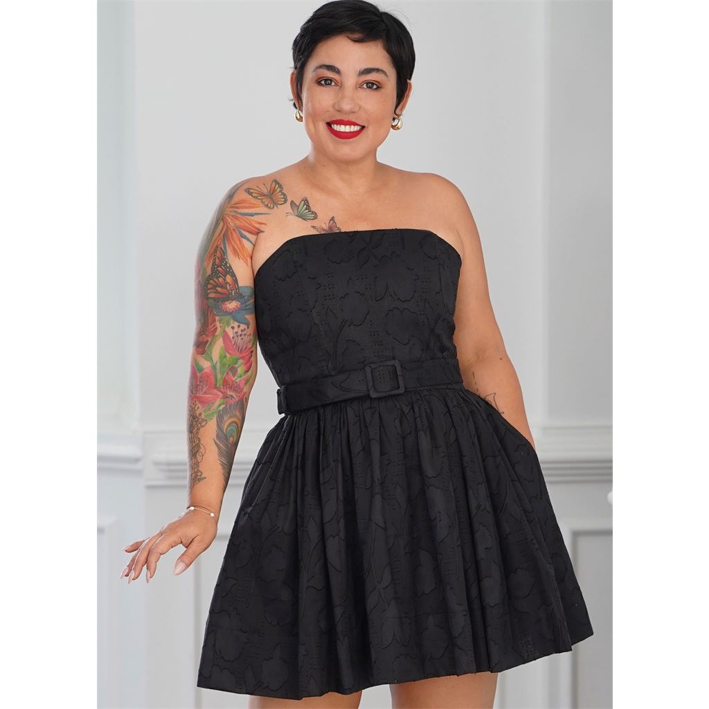 Simplicity Sewing Pattern S9917 Misses Dresses and Belt by Mimi G Style 9917 Image 2 From Patternsandplains.com