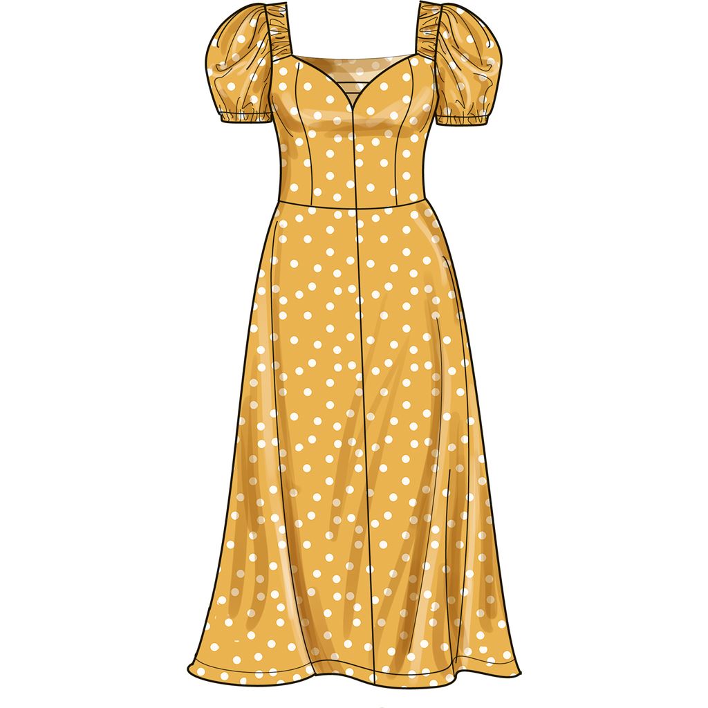 Simplicity Sewing Pattern S9919 Womens Dress with Sleeve and Length Variations 9919 Image 4 From Patternsandplains.com