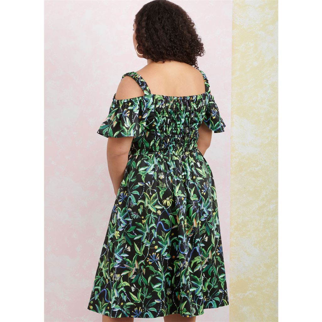 Simplicity Sewing Pattern S9919 Womens Dress with Sleeve and Length Variations 9919 Image 6 From Patternsandplains.com