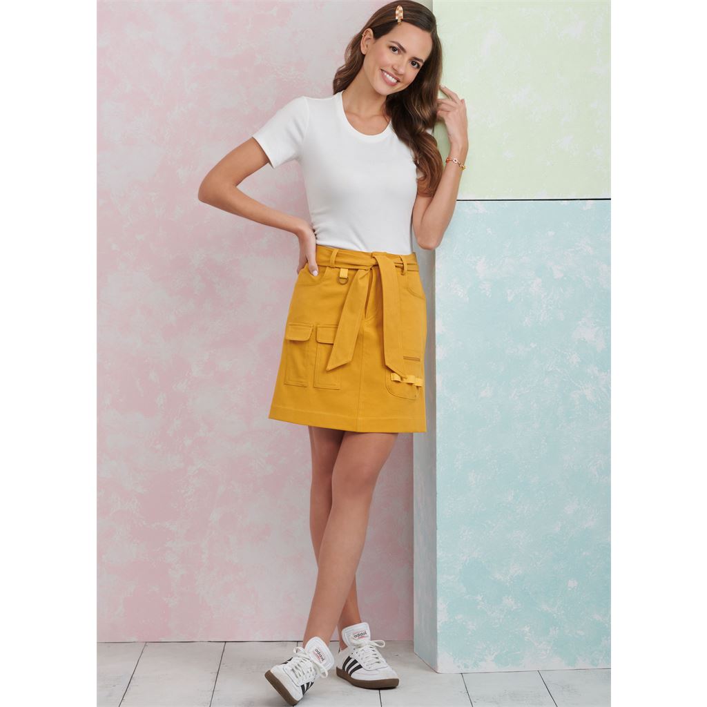 Simplicity Sewing Pattern S9924 Misses Cargo Skirts 9924 Image 6 From Patternsandplains.com