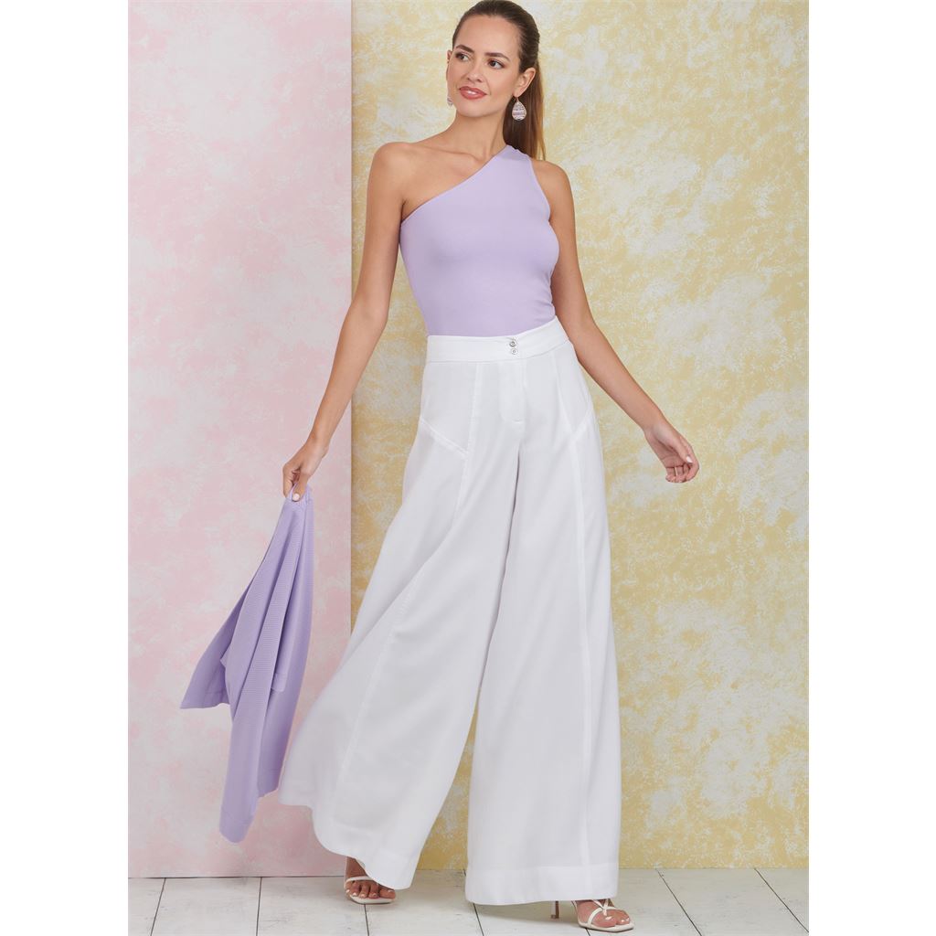 Simplicity Sewing Pattern S9925 Misses Pants Knit Shrug and Top 9925 Image 8 From Patternsandplains.com