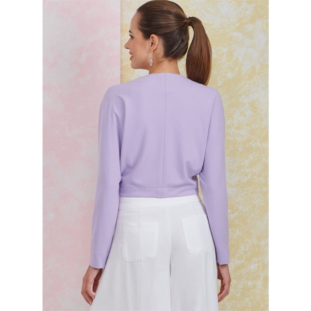 Simplicity Sewing Pattern S9925 Misses Pants Knit Shrug and Top 9925 Image 9 From Patternsandplains.com