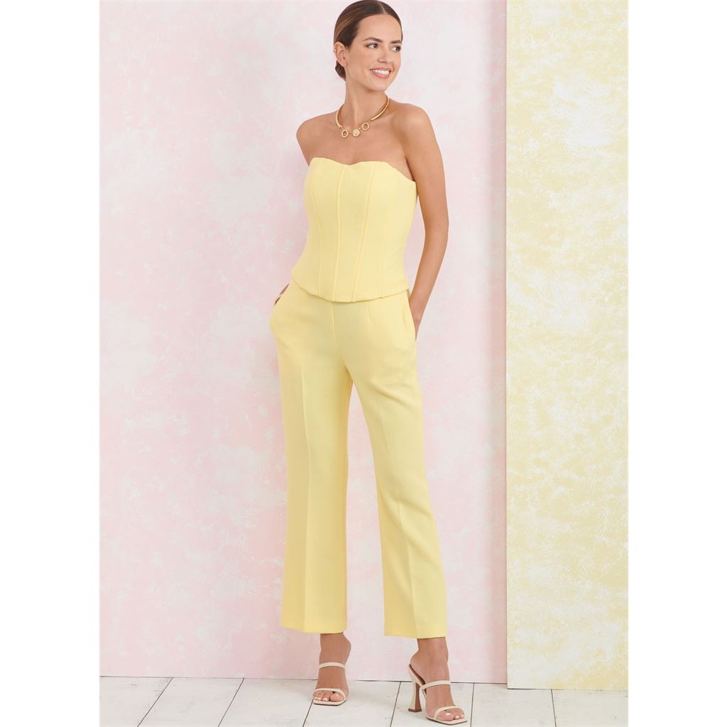 Simplicity Sewing Pattern S9927 Misses Corsets Pants and Skirt 9927 Image 8 From Patternsandplains.com