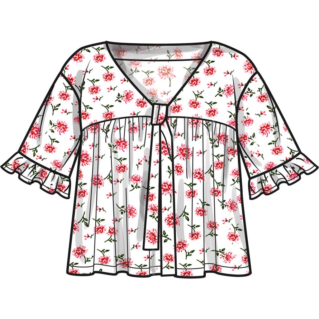 Simplicity Sewing Pattern S9928 Misses Lounge Tops Pants and Shorts 9928 Image 4 From Patternsandplains.com