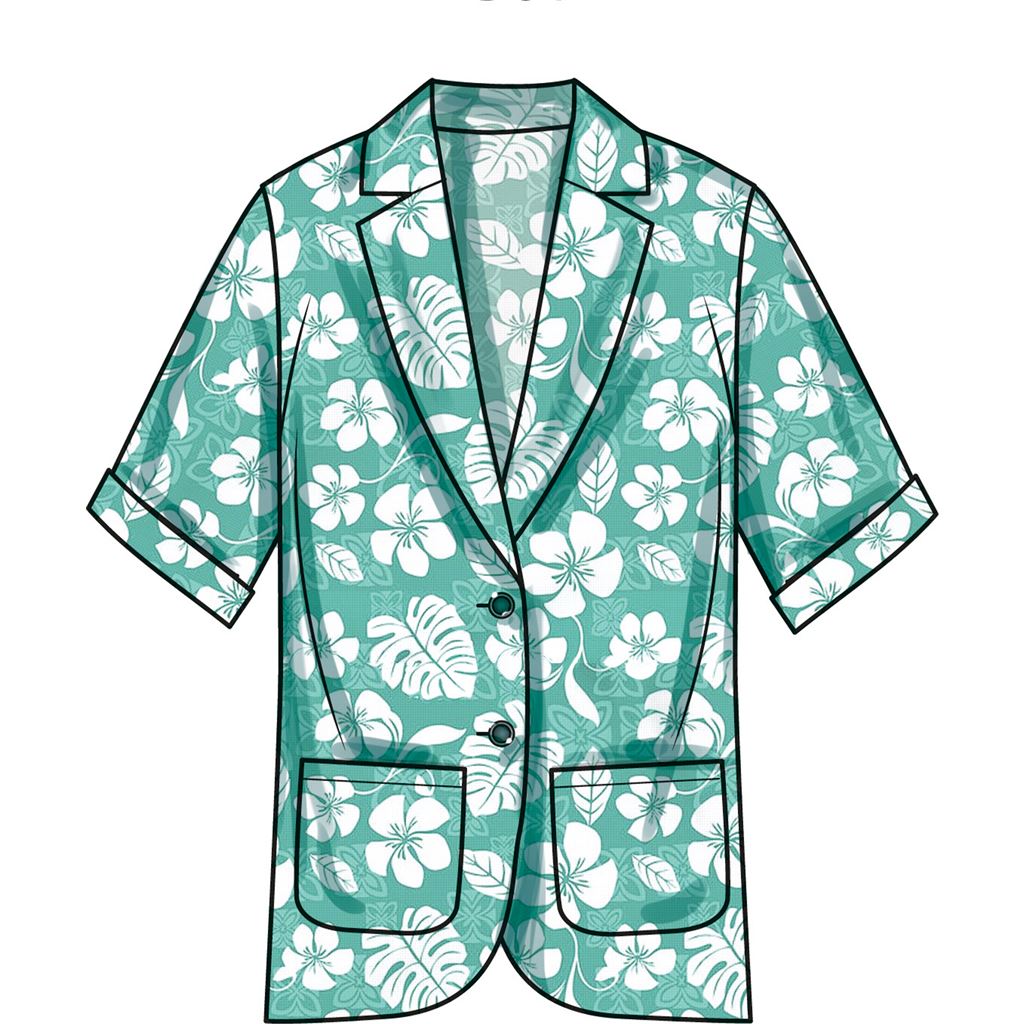 Simplicity Sewing Pattern S9930 Childrens Teens and Adults Blazers and Shorts 9930 Image 4 From Patternsandplains.com